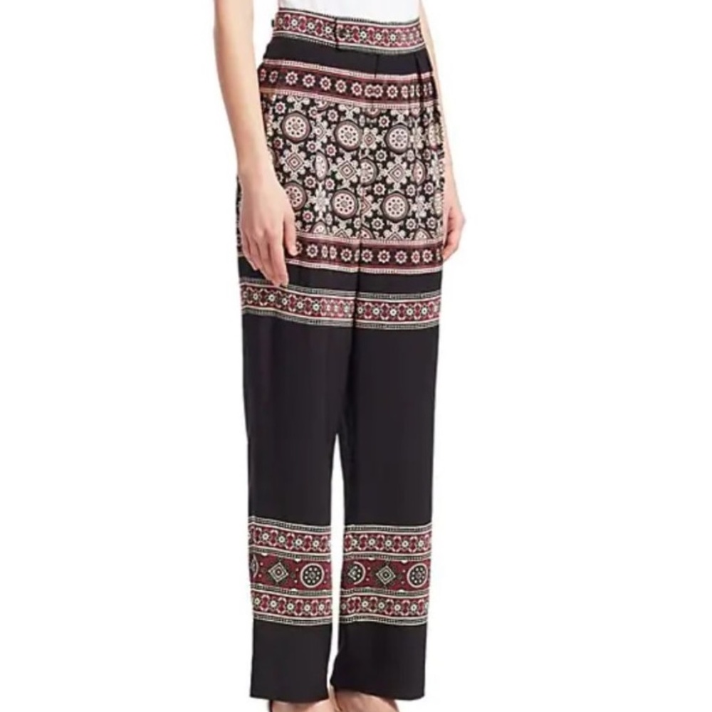 Sea New York silk straight leg pants